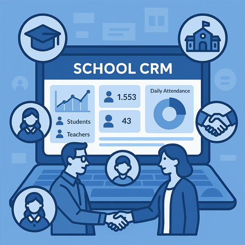 نرم افزار CRM مدارس